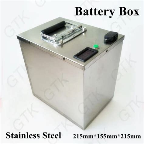 stainless steel battery box lithium|metal lockable battery box.